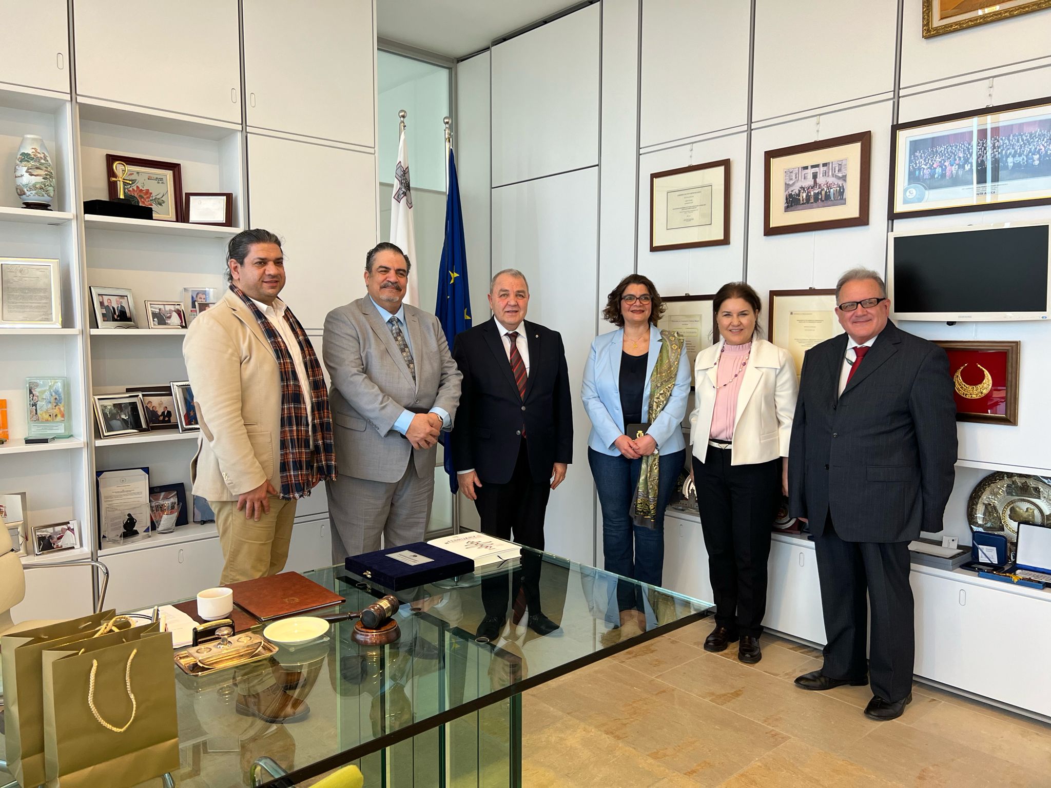The United Nations' Delegation - February 2023. Maltese visit June 2024